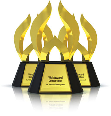 WebAward trophy