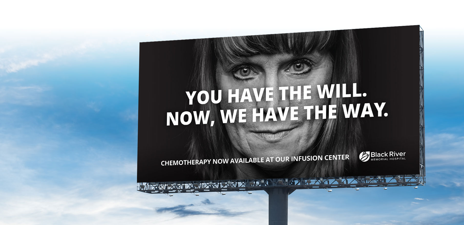Infusion Center billboard advertisement