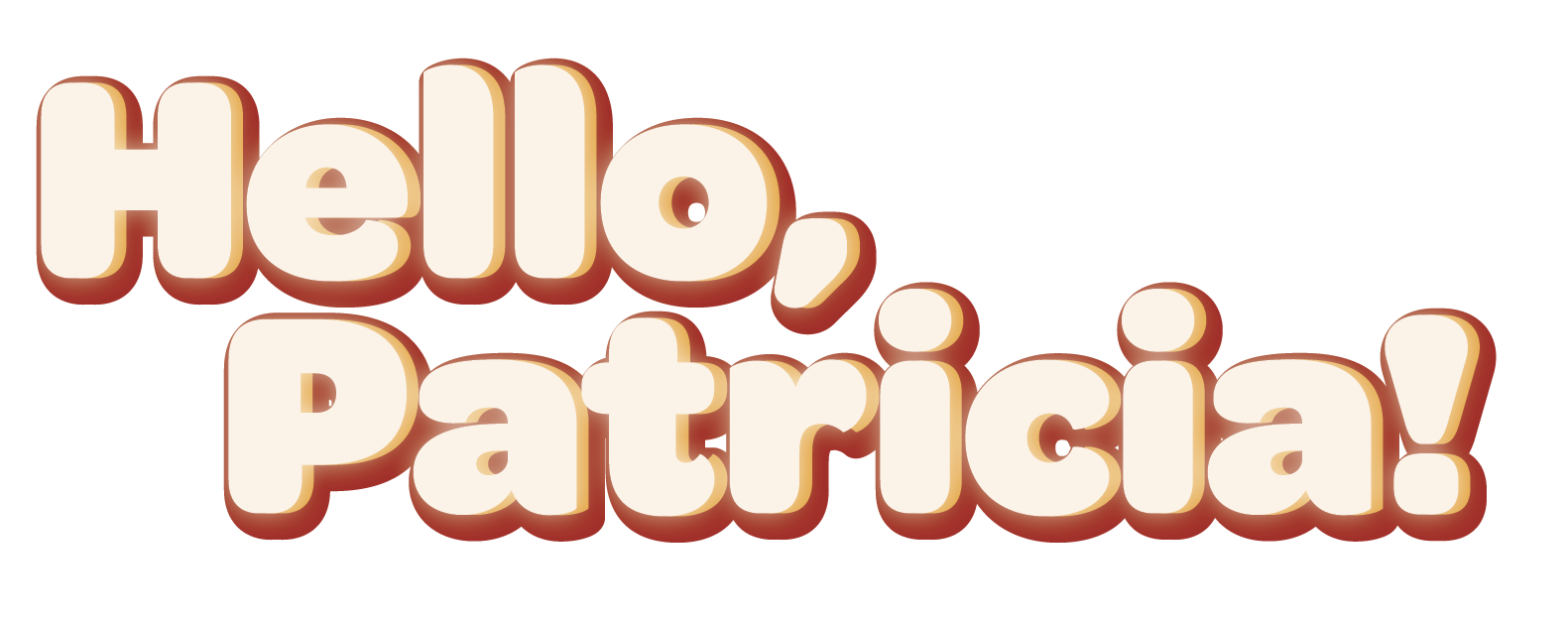 Hello, Patricia