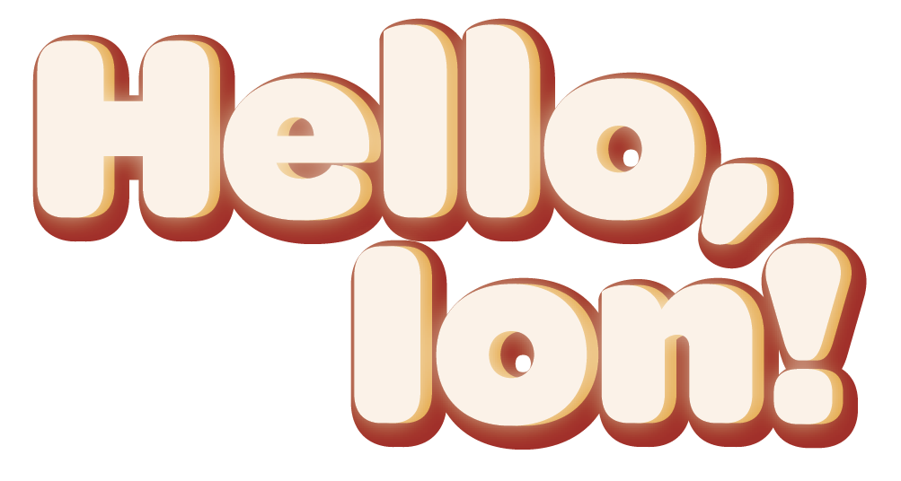 Hello, Ion