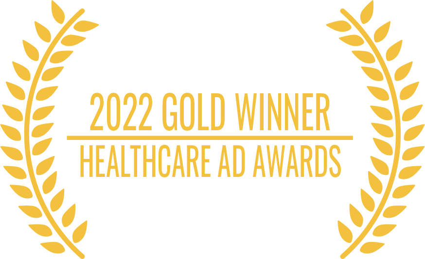 2022 Gold Winner, 2022 Healthcare Ad Awards